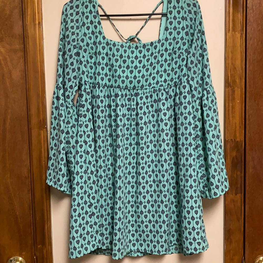 Mint Green Babydoll Style Dress